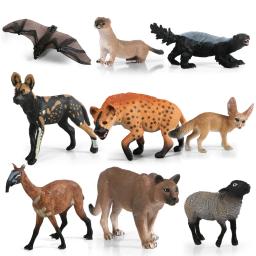 Modelos realistas de animais selvagens, leão, tacada, porco-espinho, floresta, coleção de simulação animal, brinquedo educativo para crianças - Image 1