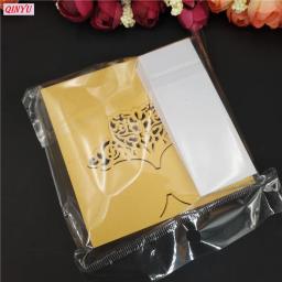 Cartões de nome cortados a laser, 10/50/100 peças, cartões para convidados, festa de casamento, decoração de mesa, nome, cartão de casamento, decoração 7z - Image 6