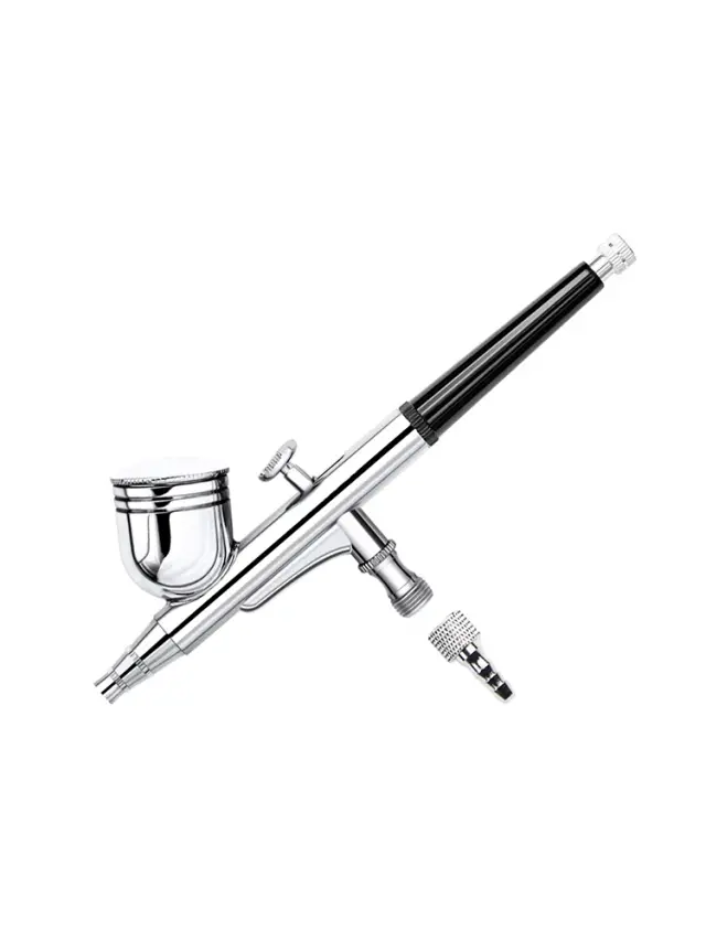Pistola Airbrush Multifuncional para Pintura: Maquiagem, Modelismo, Arte em Casa e Graffiti