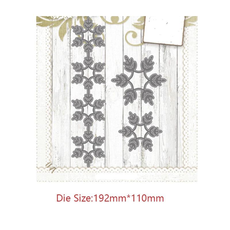 Corte de metal morrer adequado para o natal diy álbum scrapbook 3d criativo cartão fazendo flores e folhas decorativas 2021 - Image 1