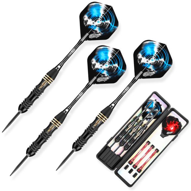 CyeeLife Conjunto de Dardos Profissional Aço 24g Alumínio