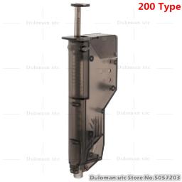 Dulman utc 120 / 200 redondo 500rds m4 mag 6mm bb carregador de velocidade com adaptador de carregador de pistola gbb airsoft universal bb ferramenta de carregamento - Image 4