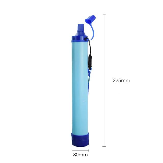 Purificador Portátil de Água para Acampamento e Emergências com Filtro de Palha de Filtragem
