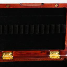 Caixa de armazenamento para instrumentos de madeira, árvore vermelha escura - Image 6