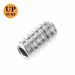 100 pçs 9mm prata aço inoxidável prancha fin parafusos para esportes aquáticos surf todas as tabplugues dobro surf ao ar livre acessórios - Image 2