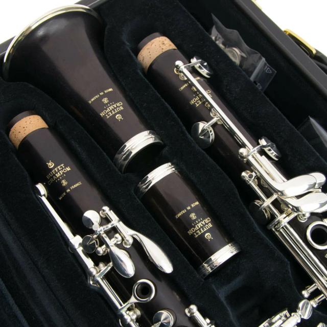 Xin-Clarinete BB Profissional em Madeira com Chaves de Níquel e Estojo para Instrumentos Musicais