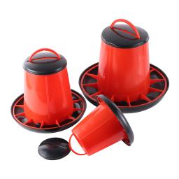 Alimentador Automático De Frango De Qualidade, Ferramenta De Alimentação De Fazenda De Animais, Alimentador De Aves, 1.5kg 3kg 6kg, 1 Conjunto - Image 1