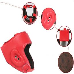 Hotsale mma capacete de boxe livre sparring chapelaria para adultos das mulheres dos homens medo luta formação protetor de cabeça crianças proteção facial - Image 6