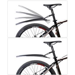 Para-lamas para bicicletas, 2 peças, montanha 26, 27.5, 29 polegadas, asas de lama, frontal e traseira, montagem rápida, 27.2-34.9mm, selim - Image 4