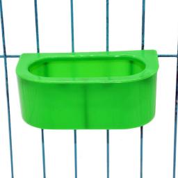 Pássaros de animais de estimação, calha de alimentação, papagaio, tigela de água de alimentação, copo plástico à prova de respingos, alimentador de gaiola de pássaros - Image 1
