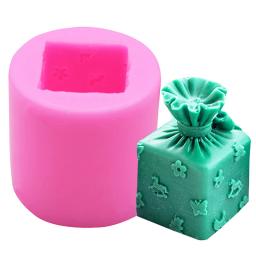Molde de vela de silicone diy 3d sabão artesanato moldes de resina caixa de presente ferramentas de decoração - Image 3