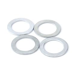 2022 novo 4 pçs/set bicicleta pedal espaçador dobrável engrenagem fixa arruela mtb placa enfrentar - Image 6