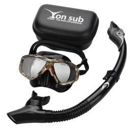 Yonsub mergulho snorkeling máscara conjunto de óculos mergulho subaquático natação snorkel kit equipamento de mergulho - Image 3