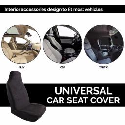 Toalha Car Seat Cover para Atletas, Fitness Gym, Corrida, Praia, Natação, Esportes aquáticos ao ar livre, Máquina lavável, Cor preta - Image 5