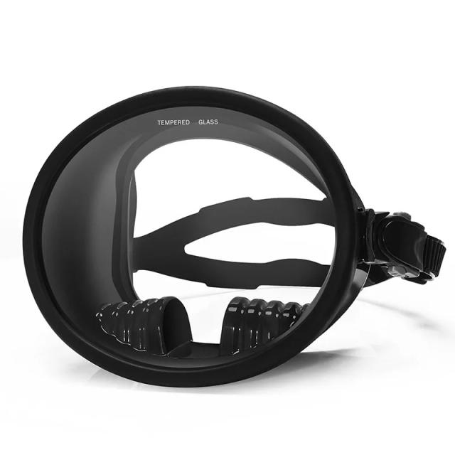 Máscara de Mergulho Livre com Visão Ampla e Antivazamento, Ideal para Snorkeling e Natação, com Ajuste Confortável e Tecnologia Anti-Fog