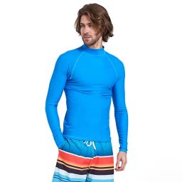 Camiseta masculina à prova de UV, blusa manga comprida, proteção solar, camada base de natação, surf e snorkeling, camisa de mergulho, 6 cores - Image 4