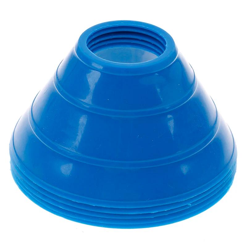 5 pçs/set Sinal Marcador Cones Marcador Discos Prato Resistente À Pressão de Treinamento de Futebol Esportes Balde Acessórios - Image 1
