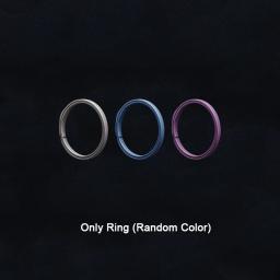 Outdoor EDC titânio liga crânio fivela mosquetão Keychain gancho multi-funcional viajante anel chave clipe - Image 2