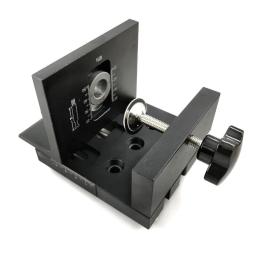 Kit de gabarito para perfuração em madeira 3 em 1, com clipe de posicionamento, guia de perfuração ajustável, perfurador, localizador para carpintaria, ferramentas diy - Image 2