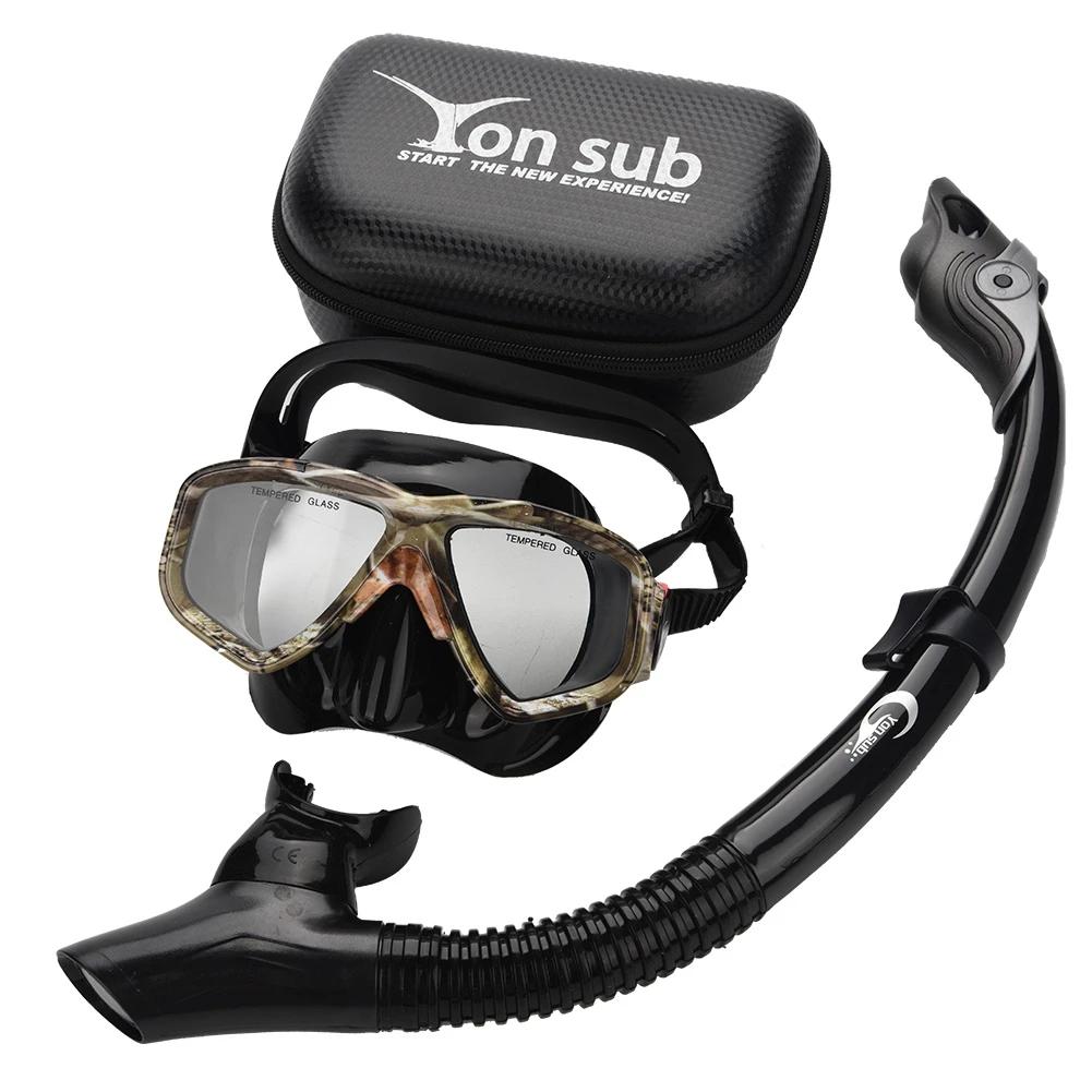 Yonsub mergulho snorkeling máscara conjunto de óculos mergulho subaquático natação snorkel kit equipamento de mergulho - Image 2