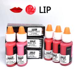 Pigmento de tinta para tatuagem semi-permanente, pigmento para maquiagem de lábios, pigmento para máquina de tatuagem, microblading, cor de pintura - Image 2