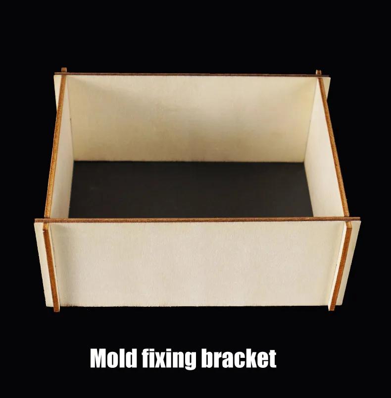 Criativa DIY Caixa De Tecido Caixa De Presente Da Jóia, Molde De Silicone Para Artesanato, Caixa De Armazenamento Artesanal Para Casa, Cristal UV Moldes De Resina Epóxi - Image 1