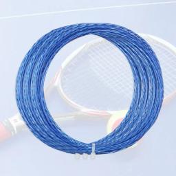 Linha de fio das raquetes de tênis multifilament da alta elasticidade da corda da raquete de tênis de 1.30mm para acessórios do tênis do treinamento - Image 1