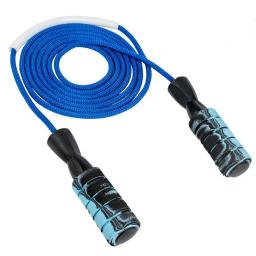 Nylon pular corda, punho dobro do rolamento, revestido, esportes, aptidão, exercício, comprimento de 2,8 m - Image 3