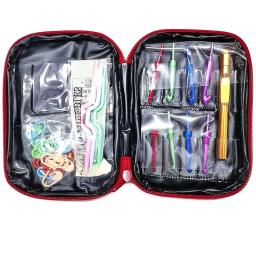 Alumínio Crochet Ganchos, Intercambiáveis Knitting e Crochet Acessórios, Gancho Bag Yarn, Crochet Kit, então tecer, 8Pcs - Image 5