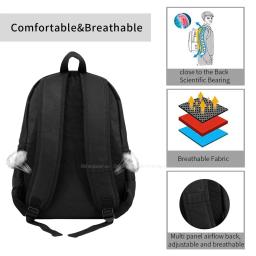 Mochila Esporte Hóquei no Gelo, 3D Design Print, Bolsa Casual, Campo Rink, Skate, Patinação, Campo - Image 6