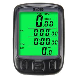 Soding computador de bicicleta sem fio e com fio mtb ciclismo odômetro à prova dwaterproof água velocímetro cronômetro led taxa digital novo - Image 2