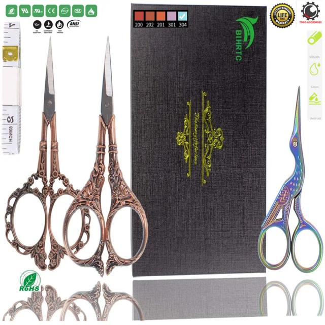 Conjunto Completo de Costura: Tesoura e Fita Métrica para Artesanato e DIY