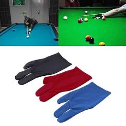 Luvas de Bilhar Absorvente, Acessório para Piscina Esportiva, Mão Esquerda e Direita, 3 Cores, 3 Cores - Image 3