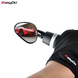 Espelho retrovisor para bicicleta mtb, refletor de visão ajustável, espelho esquerdo para scooter elétrica, bicicleta de estrada, easydo - Image 1