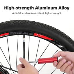 Alta Pressão Mini Bicicleta Bomba, Liga De Alumínio, Bomba De Ar De Mão, Pneu Inflator Válvula, MTB Estrada Ciclismo Bomba, 120Psi - Image 4