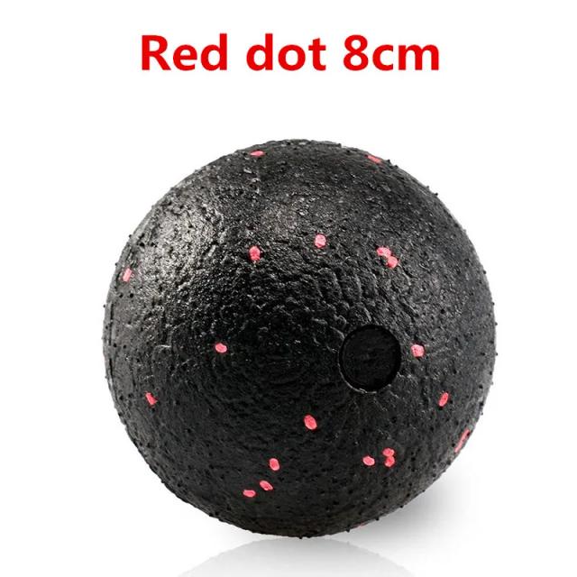 EPP Lacrosse Myofascia Bola De Massagem Amendoim Alta Densidade 12x24cm
