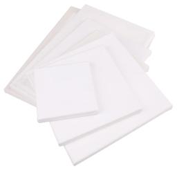 Tela de artista quadrada branca, 1 peça, branca, para pintura a óleo, quadro de madeira, para pintura acrílica a a óleo regulada - Image 4