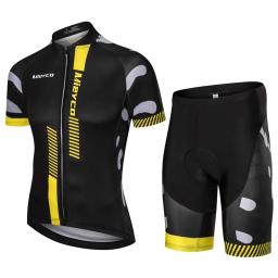 Conjunto de camisa de equipe de ciclismo para homens, ternos de bicicleta 5D com shorts, maillot de bicicleta de verão MTB, roupas ao ar livre - Image 2