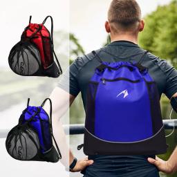 Saco portátil da bola do esporte, trouxa do armazenamento, basquetebol, futebol, voleibol - Image 3