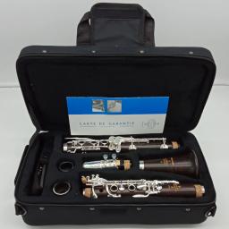 Clarinetes e12f com 17 teclas incluídas, frete grátis, música, clube de ébano, madeira, clarinetes de estudante, chaves banhadas a prata, jogo de boca - Image 2