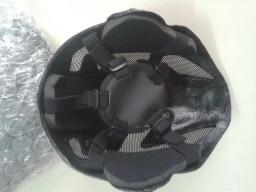 Paintball Airsoft Wire Mesh, Tecido Templário, Plástico Tacitcal, Preto, TB562 War Games Gear, Capacete, Frete Grátis - Image 4