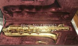 Instrumento musical jupiter JBS-593 gl e flat baritone saxofone latão ouro laca pérola botão saxofone com lona caso - Image 2