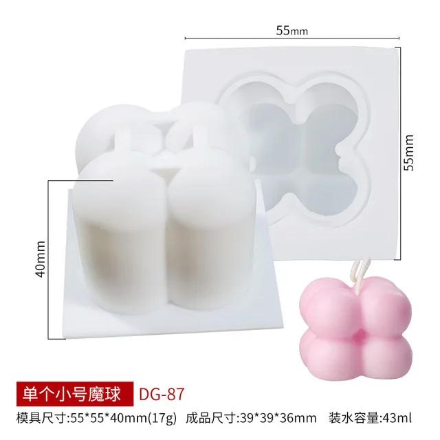 Molde de Silicone para Sofá Cubo: Ideal para DIY Aromaterapia, Resina e Artesanato em Sabão