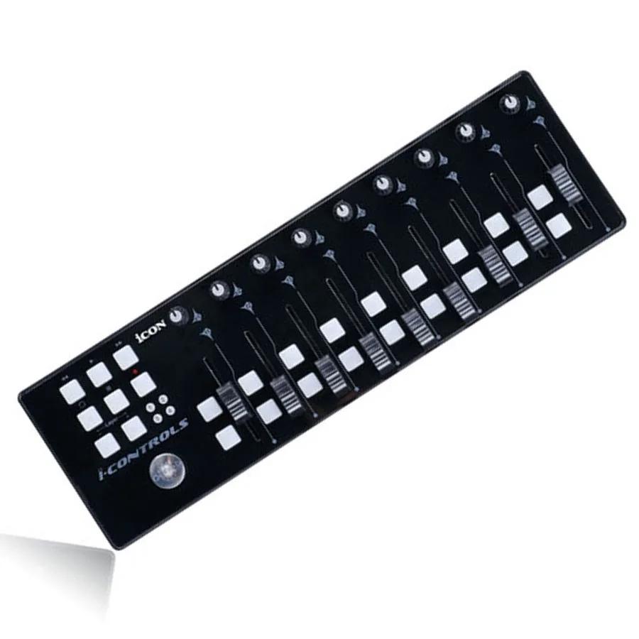 ICON-iControls Fader manual, mini controlador MIDI, USB, controlos múltiplos com joystick para gravar DJ e mixar - Image 1