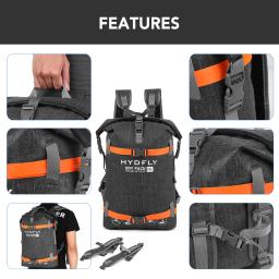 Saco seco impermeável para River Trekking, Flutuante, Mochila Roll-Top, Deriva, Natação, Esportes aquáticos, Ao ar livre, 10L, 15L, 20L - Image 3