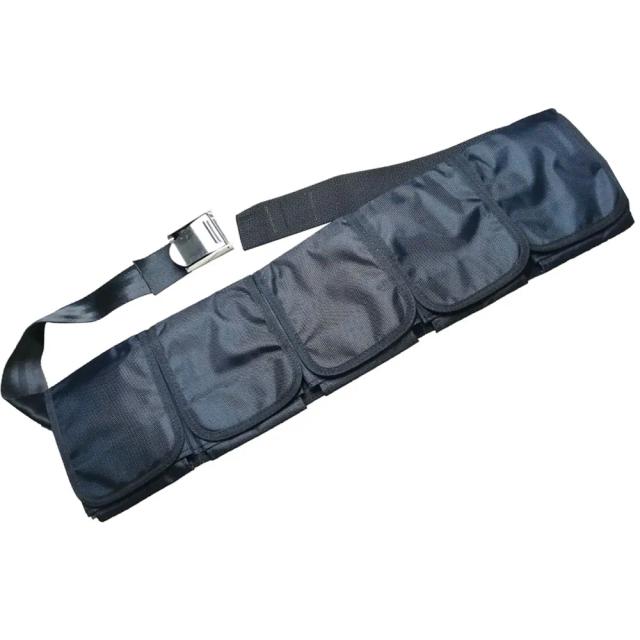 Cinto de Peso Ajustável para Snorkeling com 3,5 kg e Bolsa de Bolso para Equipamento de Mergulho Livre