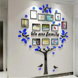 Decoração para casa adesivos de parede sala de crianças crescimento árvore foto adesivos de parede sala de estar decoração de parede pintura adesivos de parede - Image 4