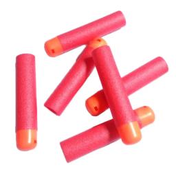 6 peças mega para nerf, dardos de rifle sniper vermelho mega de 9.5cm, refil de espuma, grandes dardos, balas de cabeça para a série mega n-strike - Image 3
