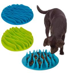 Alimentador anti-Choke Proof para animais de estimação, alimentos para cães e gatos, Jungle Design, Puppy Bowl, Stop Maze Bowl, Healthy Eating Feeding Bloat Supplies - Image 1