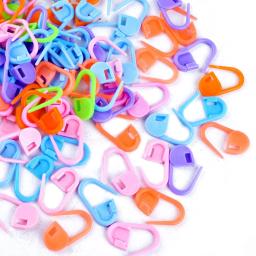 50/100 pces marcadores de ponto 2.3cm crochê travamento tricô marcadores ponto agulhas clipe contador diy tecelagem artesanato tricô ferramentas - Image 3